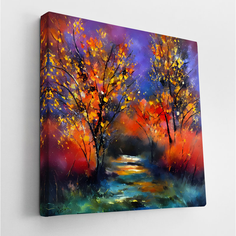 October River, 30" H x 30" W