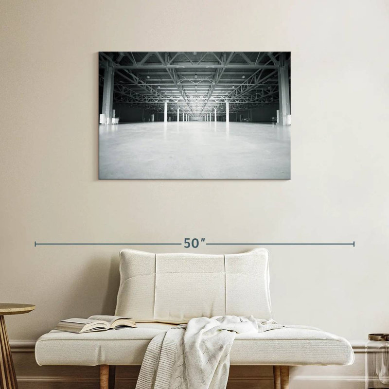 Lilie Monochrome Warehouse, 24" H x 36" W