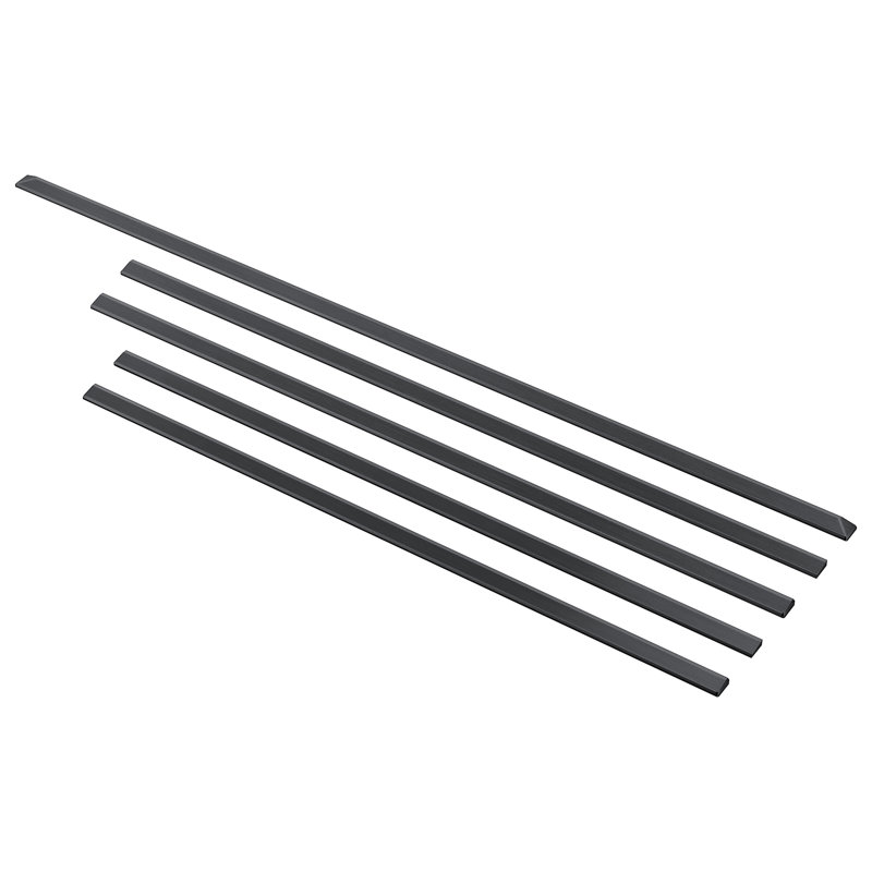 Samsung Trim Kit for 30” Slide in Range, 5 piece in Black Stainless Steel, Black