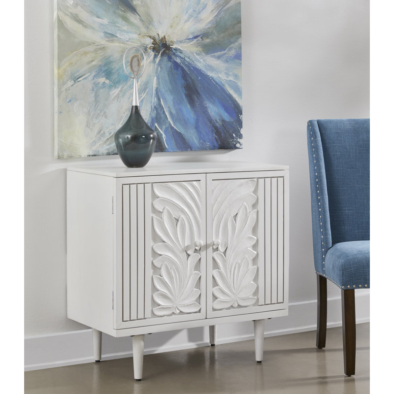 Frannie White Two Door Cabinet