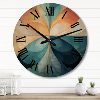 Horloge murale Contemplating Divinity Circular Harmony I
