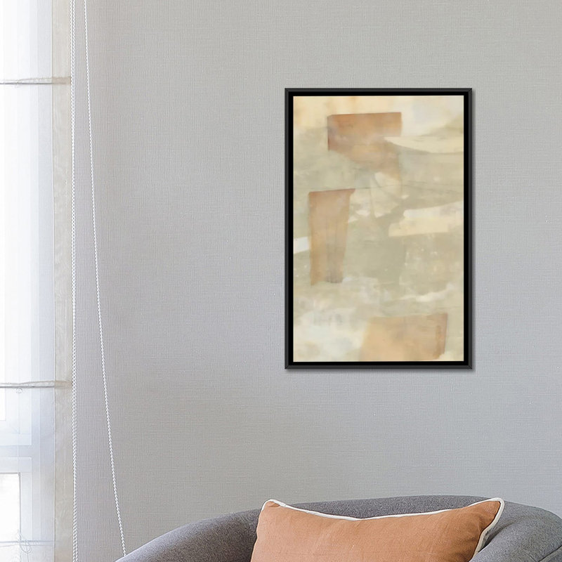« transept i », reproduction sur toile, H 26 po x l 18 po x P 1,5 po, Toile encadrée noire, Pas de tapis