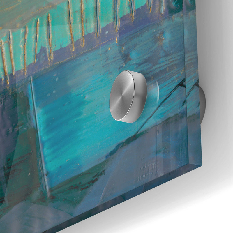 «Rianti I» par Sue Jachimiec, art mural en verre acrylique, H 24 po x l 24 po x P 0,2 po
