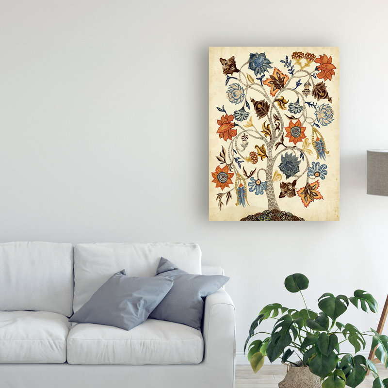 Reproduction d’art sur toile, "vintage Tree of Life" par Naomi McCavitt