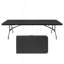 Table pliante, table en plastique portative pour le camping, pique-niques, fêtes, table pliable à charge élevée-261815403-261815412