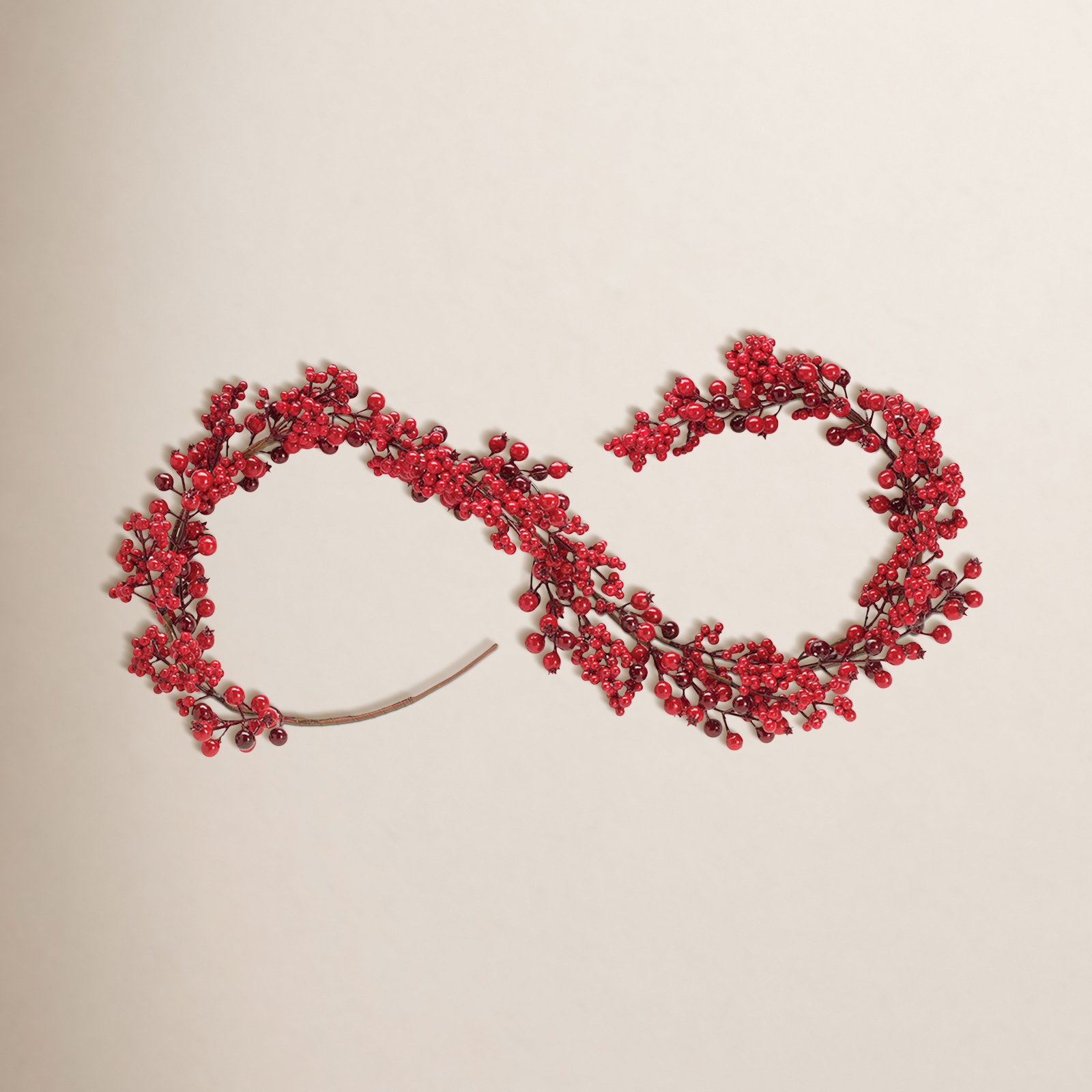 60'' in. Faux Berry Garland