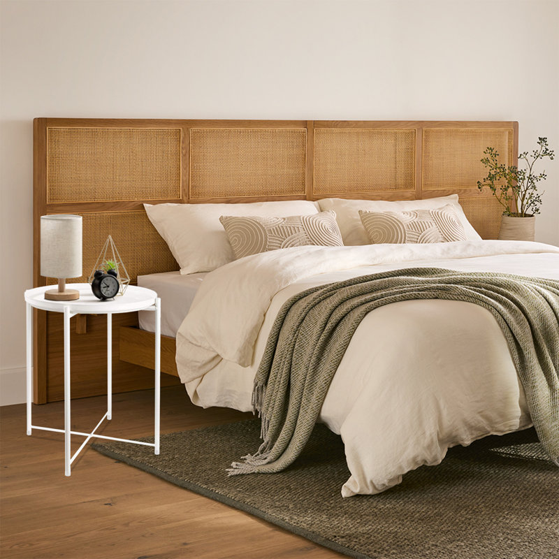 Table de bout Otwell, Blanc, Blanc