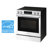 Bespoke 6.3 cu. ft. Smart Slide-In Electric Range with True Convection in White Glass-123855747