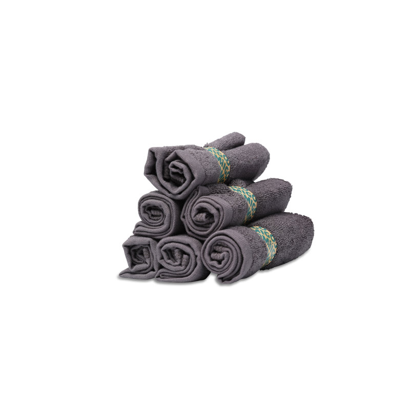 Rayon From Bamboo Washcloth, Charcoal