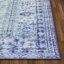 Nile Vintage Medallion Flatweave Dark Blue Area Rug-61443452