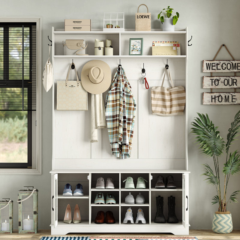 Portemanteau Jaxsin, Blanc