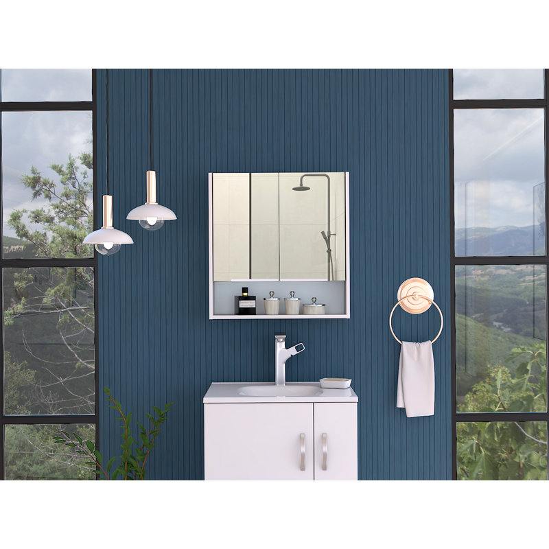 Rectangle Medicine Cabinet With Mirror