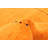 Kashkuli Gabbeh Orange Rug 2'6" x 7'10"
