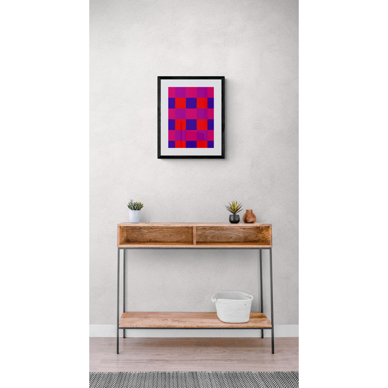 Quatro Once Print by Drew Gaffney, Black Framed Paper, 20" H x 16" W