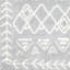 Tapis géométrique gris / crème Bowles-1246297856