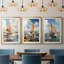 NAUTICAL Series CCACXVVII - Impression sur mesure de qualité supérieure avec mat - 3 pièces-2130651529-2130651533