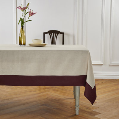 Contempo - 100% Pure Linen Tablecloth
