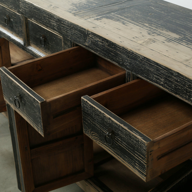 119'' W Sideboard, Black