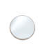 Maderia Wood Flat Wall Mirror