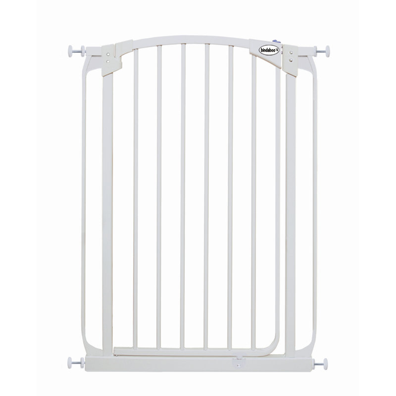 Pressure Mounted Pet Gate, White, Extra-Tall