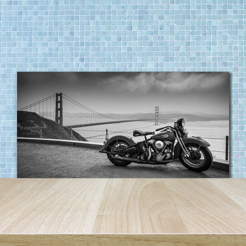 Alixon 50cm W x 100cm L Glass Peel and Stick Panel