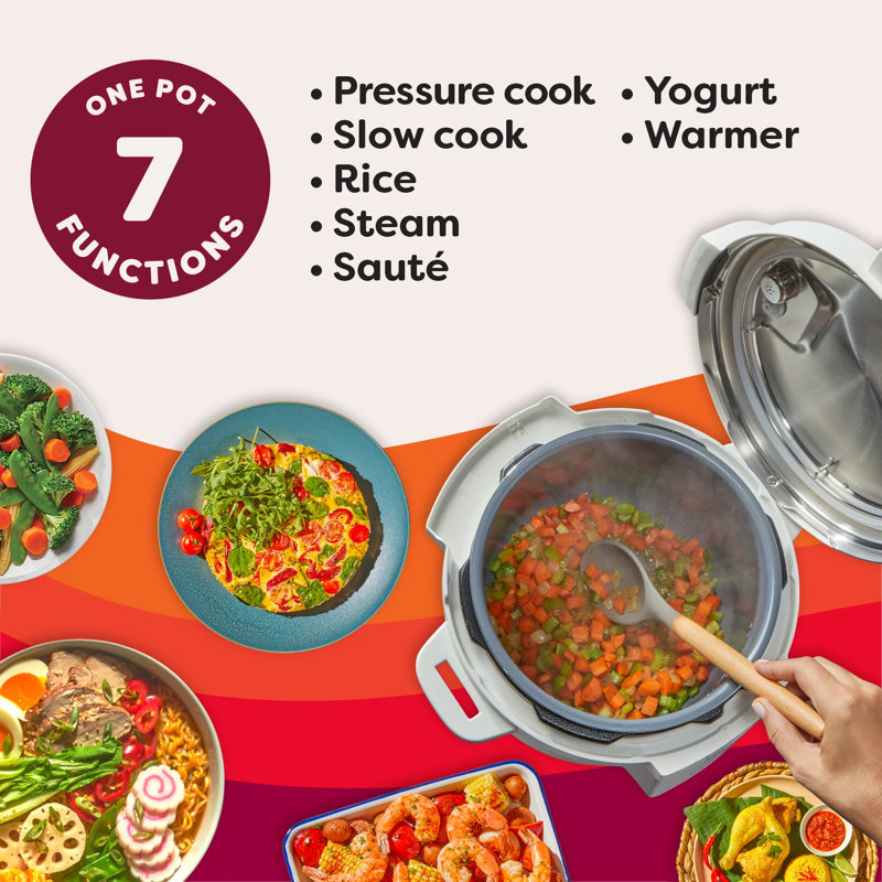 Instant Pot® 6QT RIO Multi-Cooker, Sea Salt