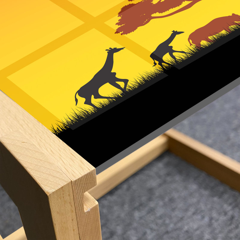 Jalaiyah Sled Coffee Table, 62cm H x 46cm W x 40cm D
