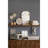 9X9" White Marble Tic-Tac-Toe Set With Natural Gray Pieces
