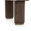 Console en bois massif Zigmund 55 po