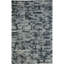 Wool Geometric Area Rug in Black/Light Gray-62603715