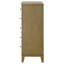 Commode de chambre à coucher à 5 tiroirs Menlo