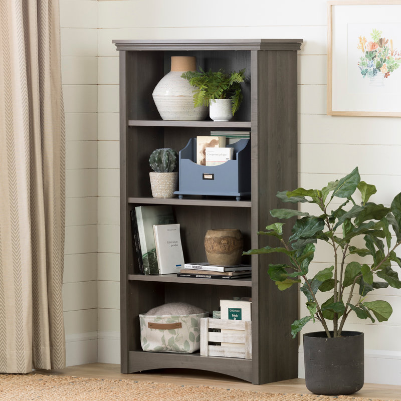 Cardell Bookcase, Gray Maple