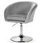 Swivel Upholstered Adjustable Height Counter Stool-1959114044