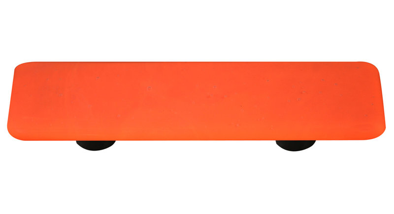 Poignée barre 3 po Opaline, Orange, Aluminium