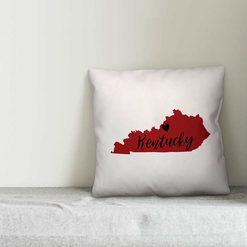 Kentucky Pride  Square Throw Pillow, 16" x 16"