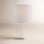 Dandelion Drum Bowl Table Lamp