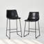 Gilgo Upholstered Counter Stool with Metal Frame-110531780-110531779