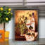 Bloc en bois vigne et raisins Avel-1351165092