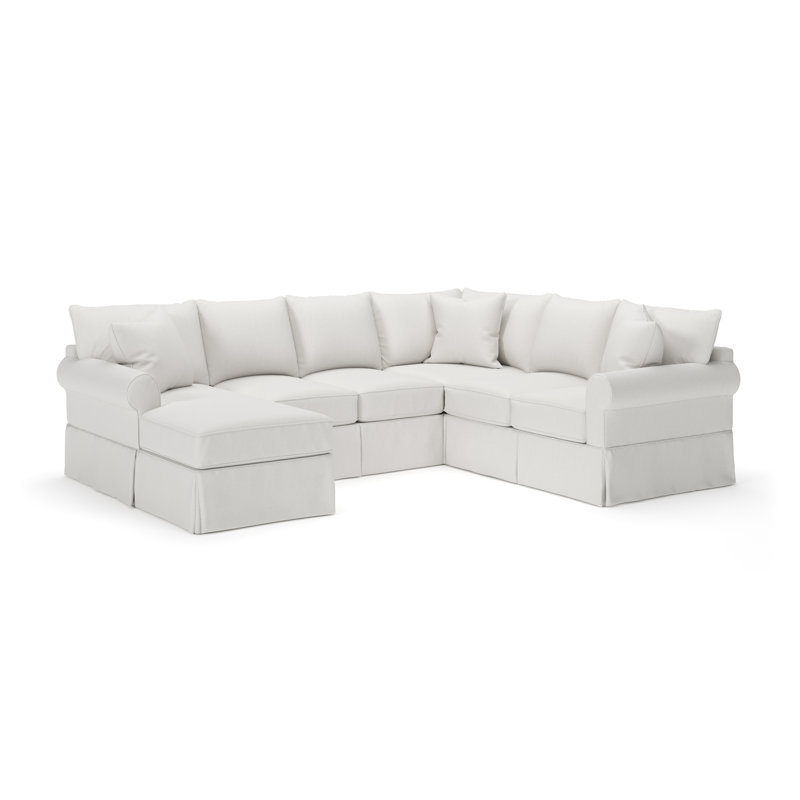 Canapé modulaire 3 pièces Friedman, Orienté vers la gauche, Beige Macarena