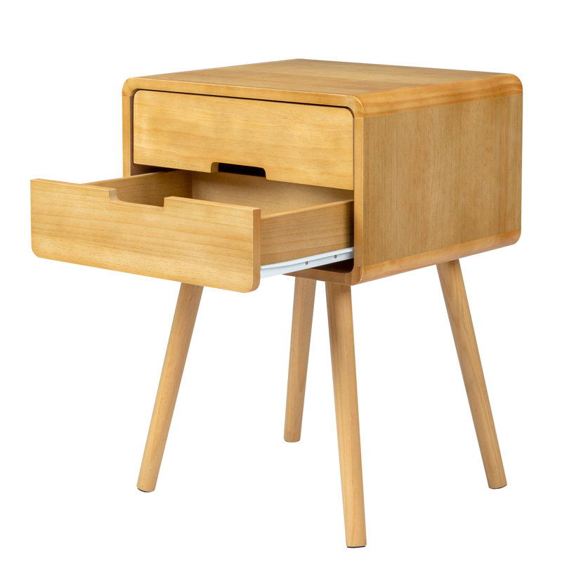 Table de chevet Bohuslav, Jaune