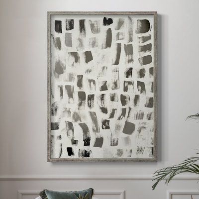 ABSTRACT Series DLXVII, reproduction encadrée - bois massif