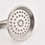 Robinet de douche en nickel brossé avec trous de pulvérisation en caoutchouc souple et robinet de dérivation à rotation à 360 degrés inclus-118768078