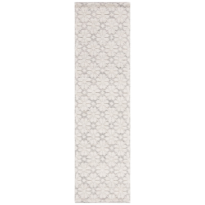 Martha Stewart Hand Woven Wool Rug, Runner 2'3" x 8'