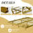 Floating Bed Frame With Led Light-1112524122-1112524123