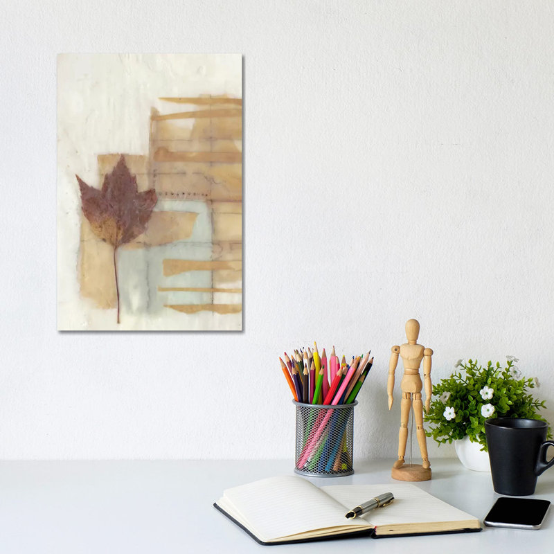 Found In Wax II by Jennifer Goldberger - Wrapped Canvas Print, 20.32 cm H x 30.48 cm W