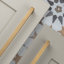 Antique Brass Square D-Bar Handles-122026787