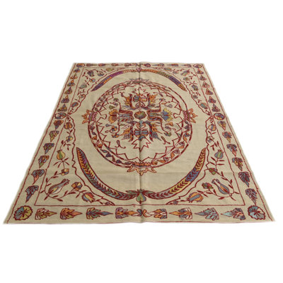 Tapis ivoire 5x8 Perry