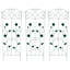 110.5cm H x 42.5cm W Steel Border Fencing-125281737