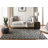 Furman Kilim Geometric Hand-Loomed Natural/Charcoal Area Rug-356568241
