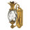 Plantation 1 - Light Burnished Brass Armed Sconce